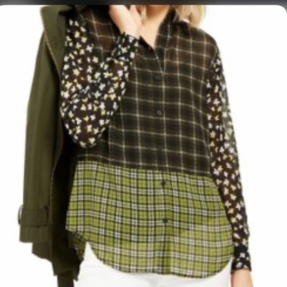 Michael Michael Kors Button Down Shirt size L - Picture 2 of 8